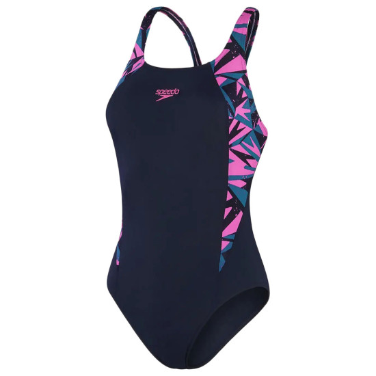 Speedo Γυναικείο ολόσωμο μαγιό Hyperboom Splice Muscleback